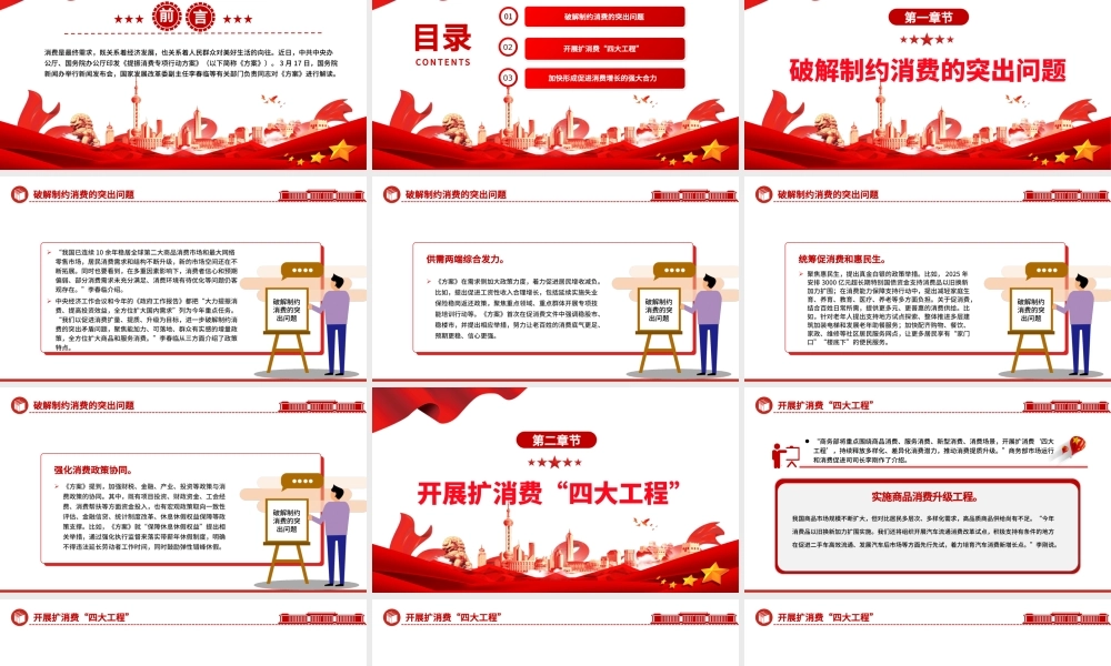 一文解读《提振消费专项行动方案》PPT课件下载.pptx