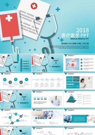 医疗护理医学报告会议总结动态PPT模板.pptx