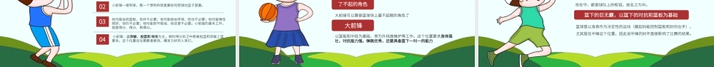 原创时尚篮球比赛少儿篮球培训篮球争霸PPT模板-版权可商用.pptx