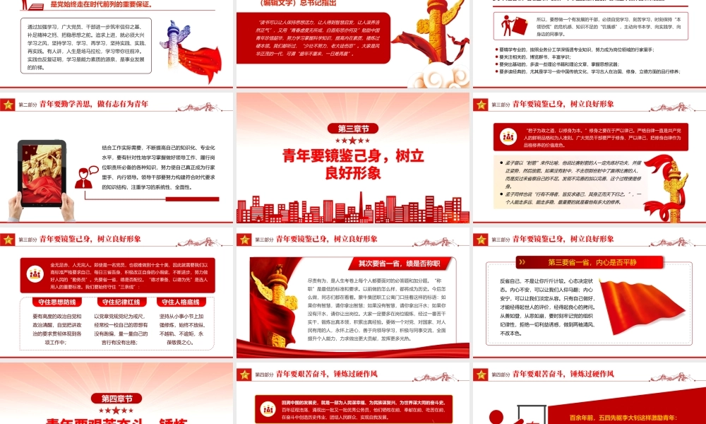 真抓实干履职尽责青年精神素养素质提升.pptx