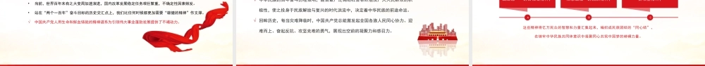 中国共产党人百年精神谱系ppt.pptx