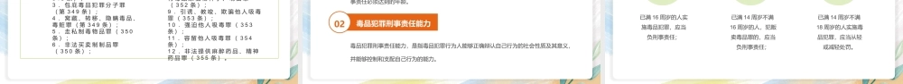 中小学禁毒宣传进校园拥有绿色人生PPT简约风禁毒宣传课件.pptx