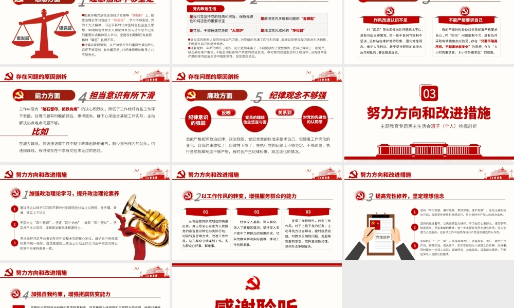 专题民主生活会检视剖析.pptx