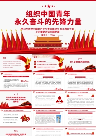 组织中国青年永久奋斗的先锋力量.pptx