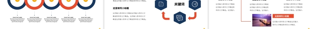 2017简约简洁总结述职汇报完整ppt模板.pptx