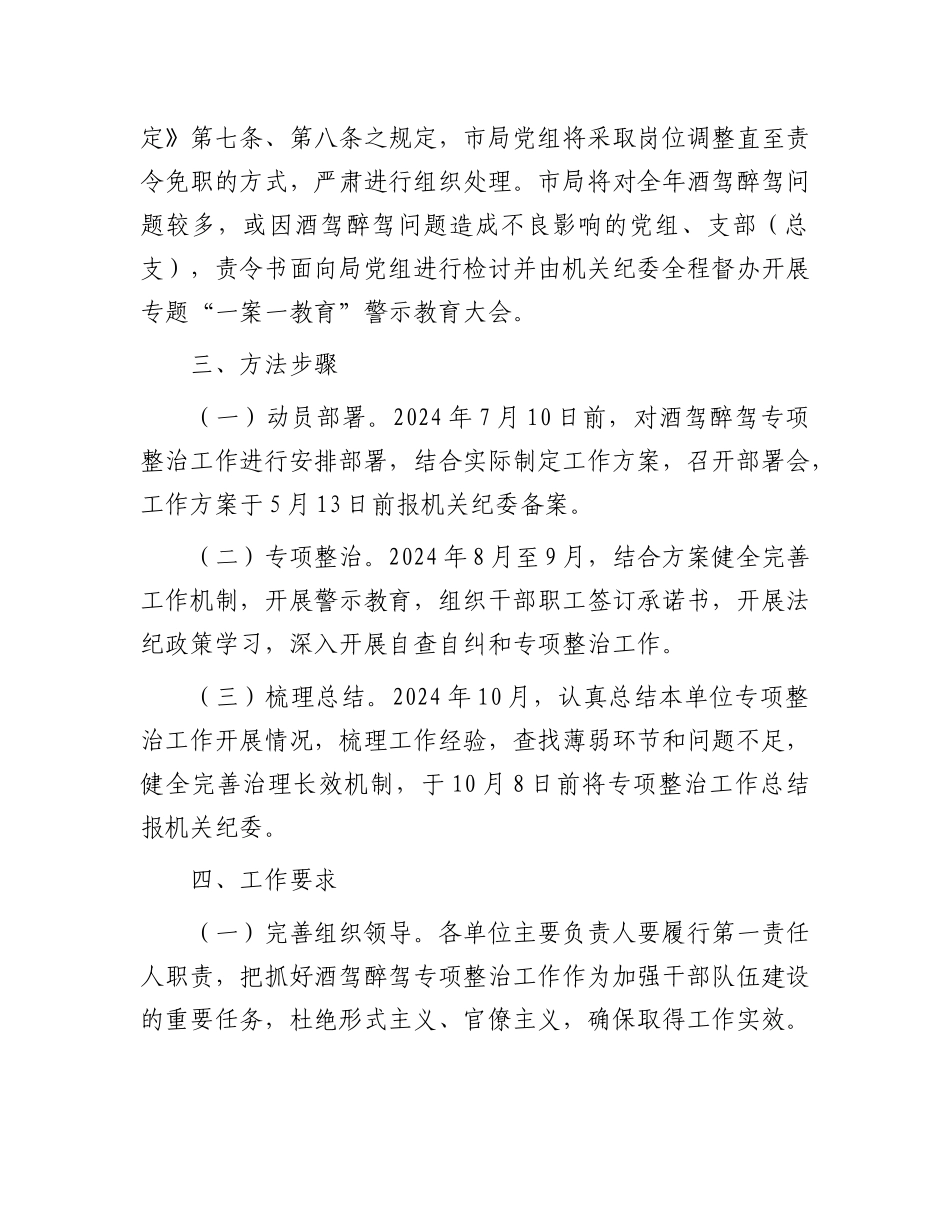 某局酒驾醉驾问题专项整治工作方案.docx_第3页