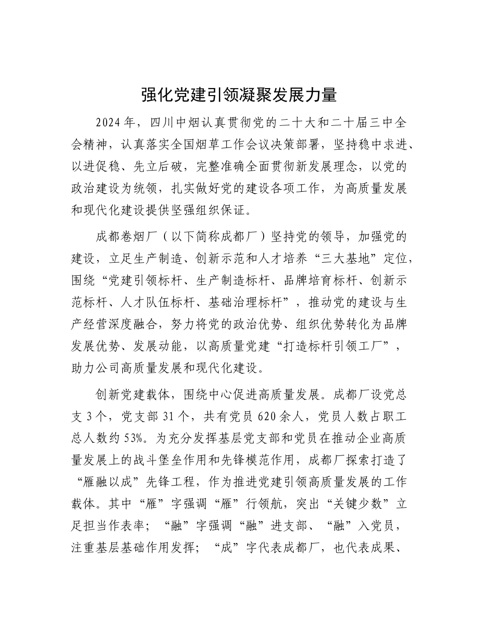 强化X建引领 凝聚发展力量.docx_第1页