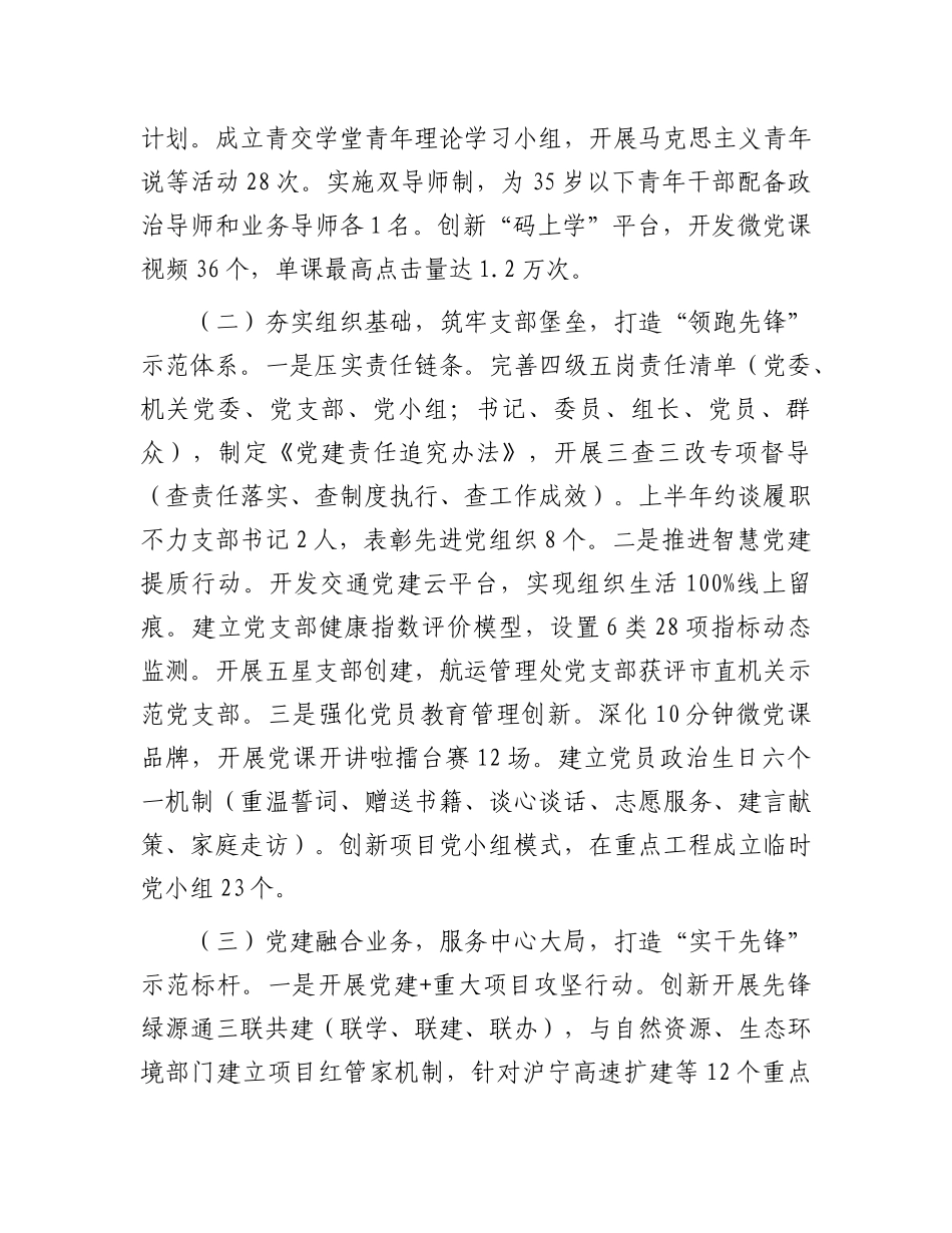市交通运输局2025年上半年X建工作总结.docx_第2页
