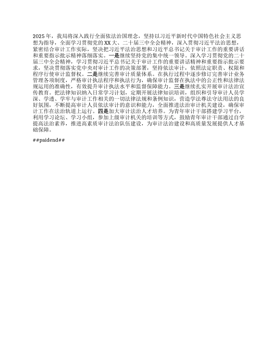 市审计局2024年法治政府建设工作情况报告.docx_第3页