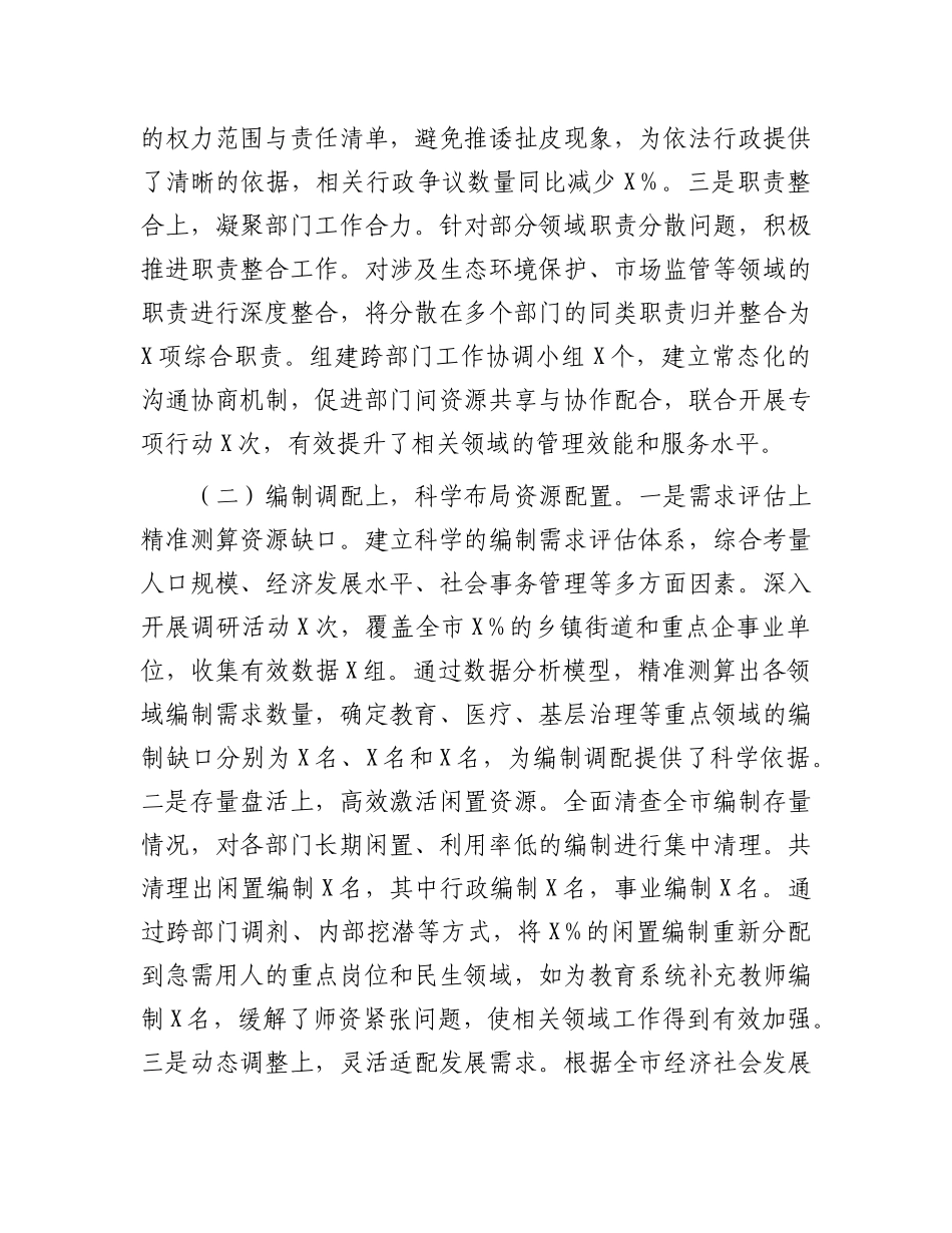 市委编办2024年工作总结及2025年工作谋划.docx_第2页