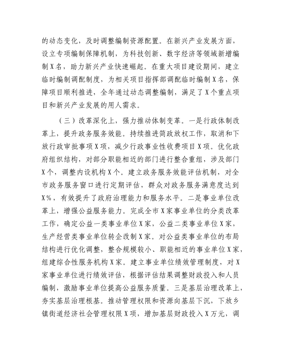 市委编办2024年工作总结及2025年工作谋划.docx_第3页