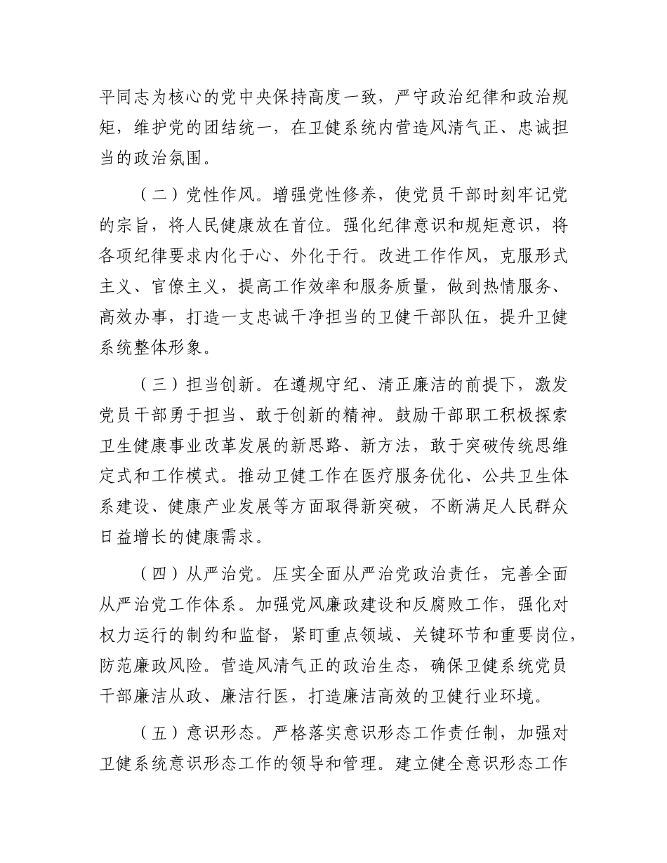 市卫健委X委2024年民主生活会整改工作方案.docx_第2页