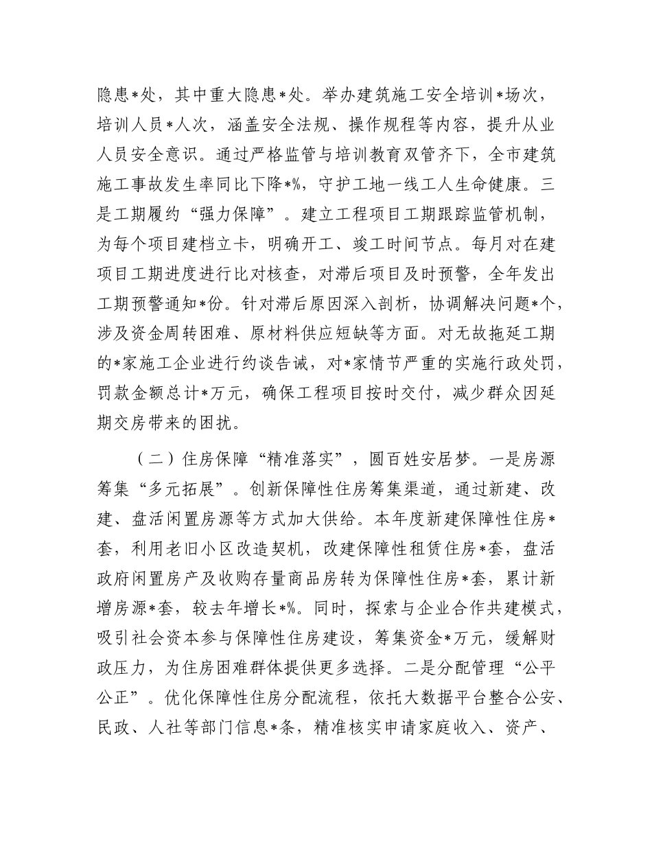 市住建局关于2024年群众身边不正之风和腐败问题集中整治工作总结报告.docx_第2页