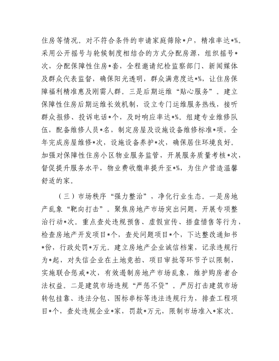 市住建局关于2024年群众身边不正之风和腐败问题集中整治工作总结报告.docx_第3页