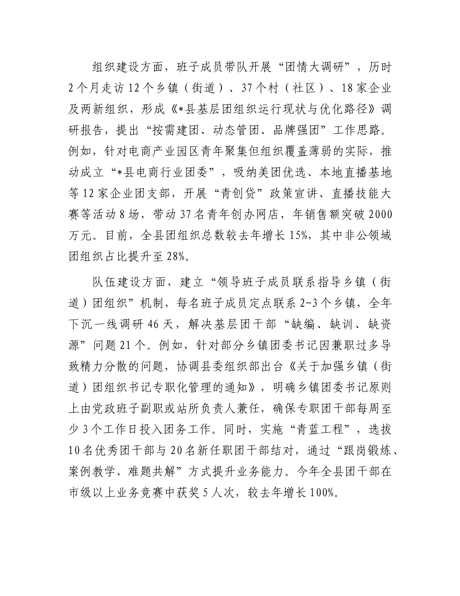 团县委领导班子运行情况报告.docx_第3页
