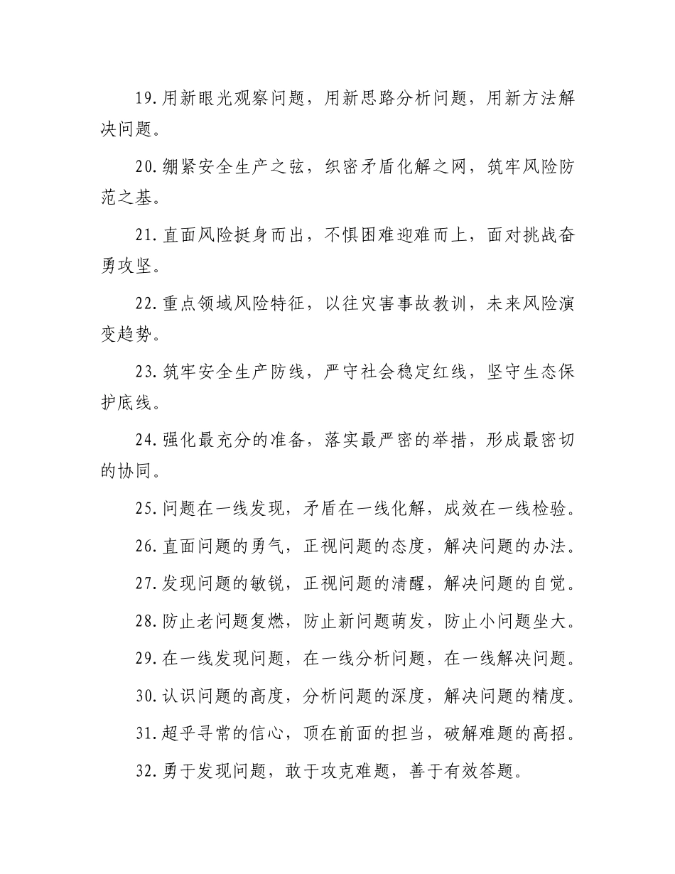 问题风险类排比句（2025年6月18日）.docx_第3页