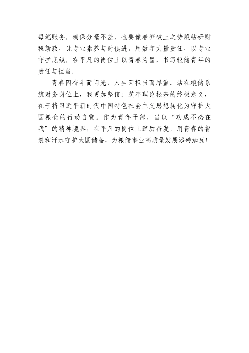 研讨交流：以青春之名 担粮储之责.docx_第3页