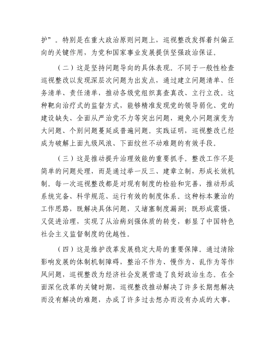 在理论学习中心组巡视整改专题学习研讨会议上的讲话.docx_第2页
