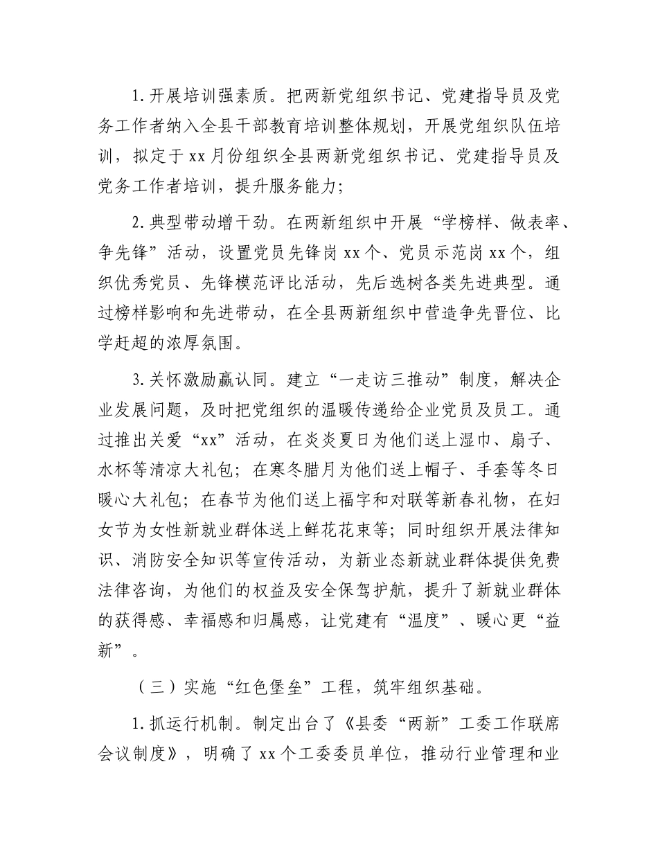 新就业群体X建工作报告.docx_第3页