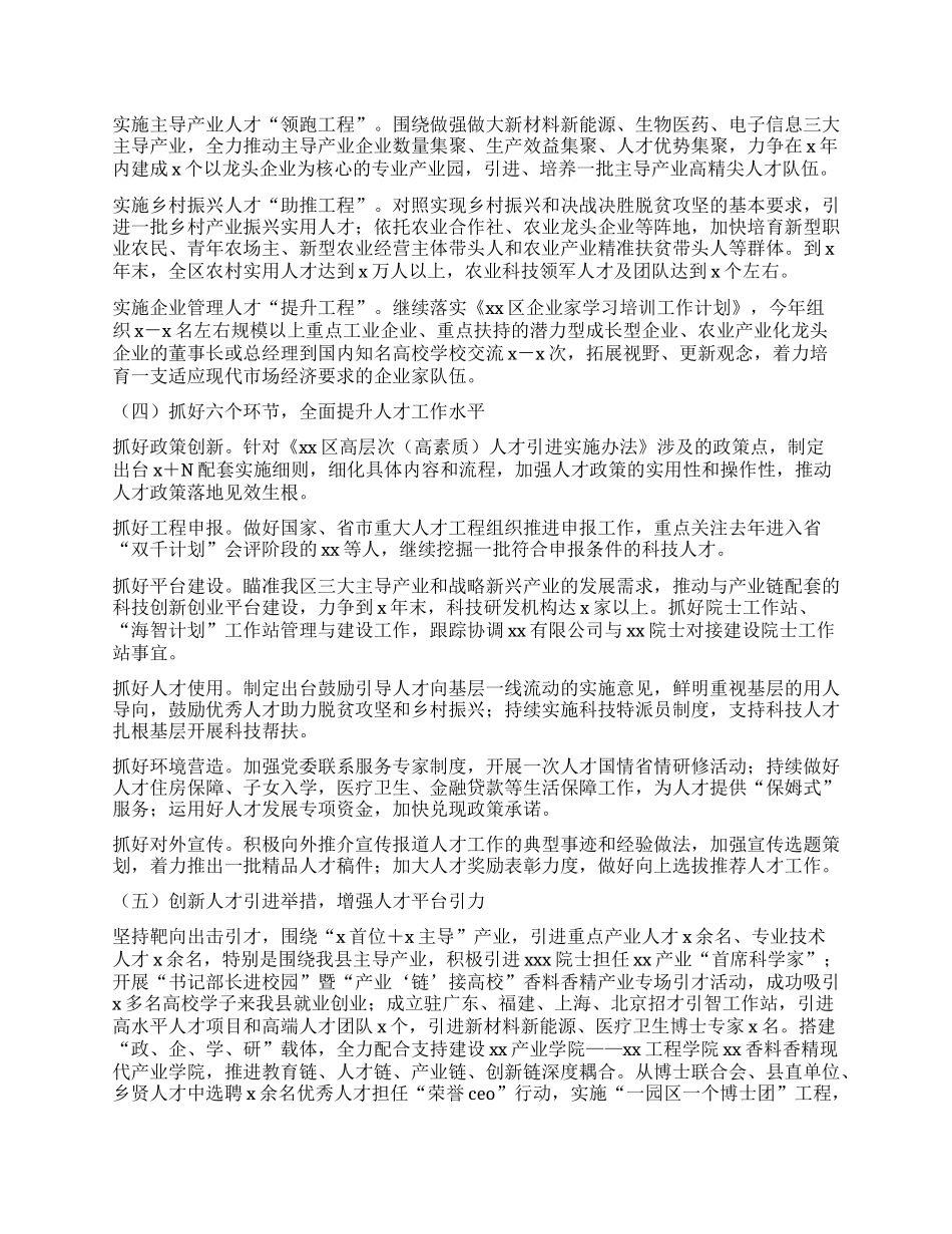 在全市人才工作调度会上的发言.docx_第2页