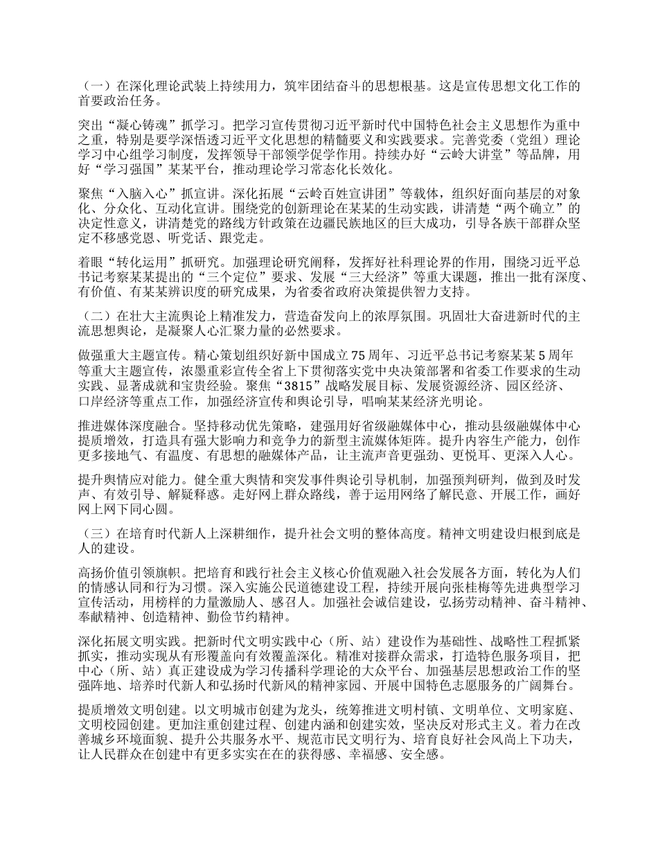 在省委宣传思想文化工作领导小组全体会议暨全省精神文明建设工作会议上的讲话.docx_第3页