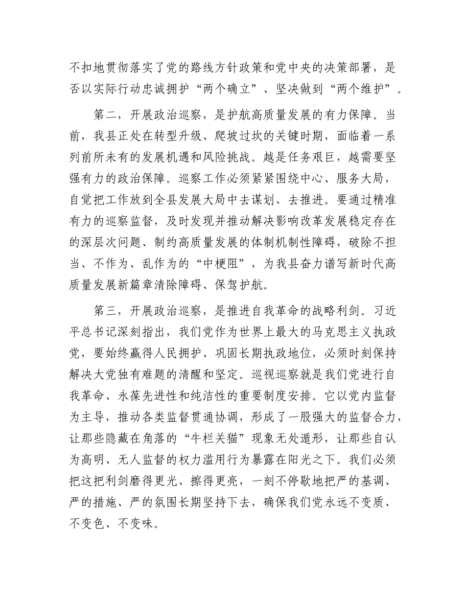 在十三届县委第十一轮巡察工作动员部署会上的讲话.docx_第2页