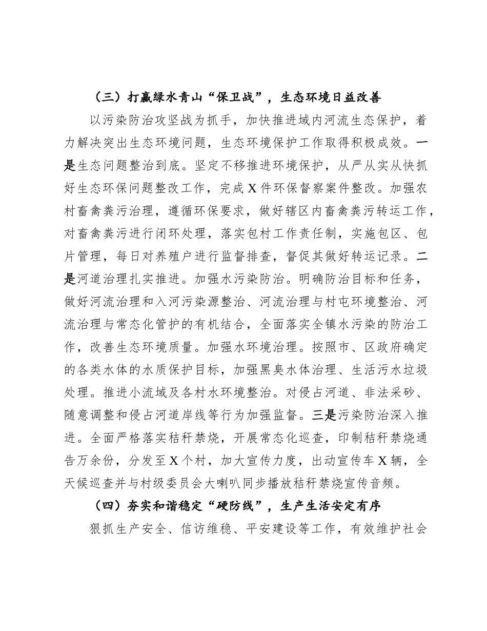 镇2024年工作总结及下步工作计划.docx_第3页