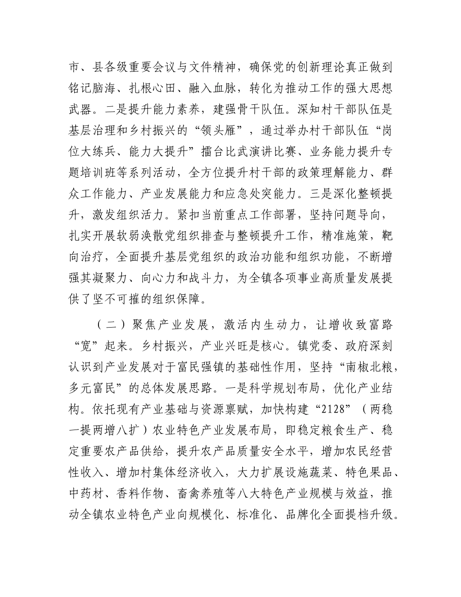 镇X委X建引领乡村全面振兴工作总结.docx_第2页