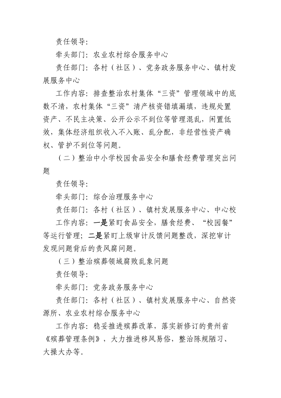 镇关于开展群众身边不正之风和腐败问题集中整治工作方案.docx_第2页