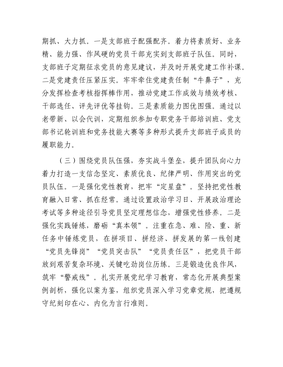 支部书记抓基层X建述职报告.docx_第2页