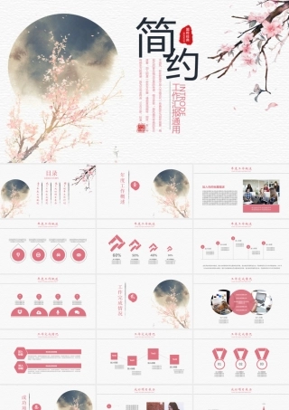 2019复古风商业计划PPT模版.pptx