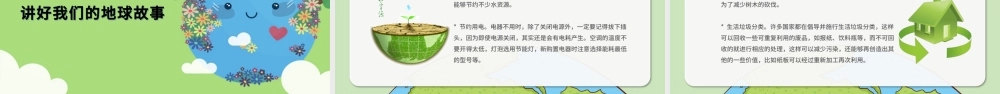 2021世界地球日绿色清新简约PPT.pptx