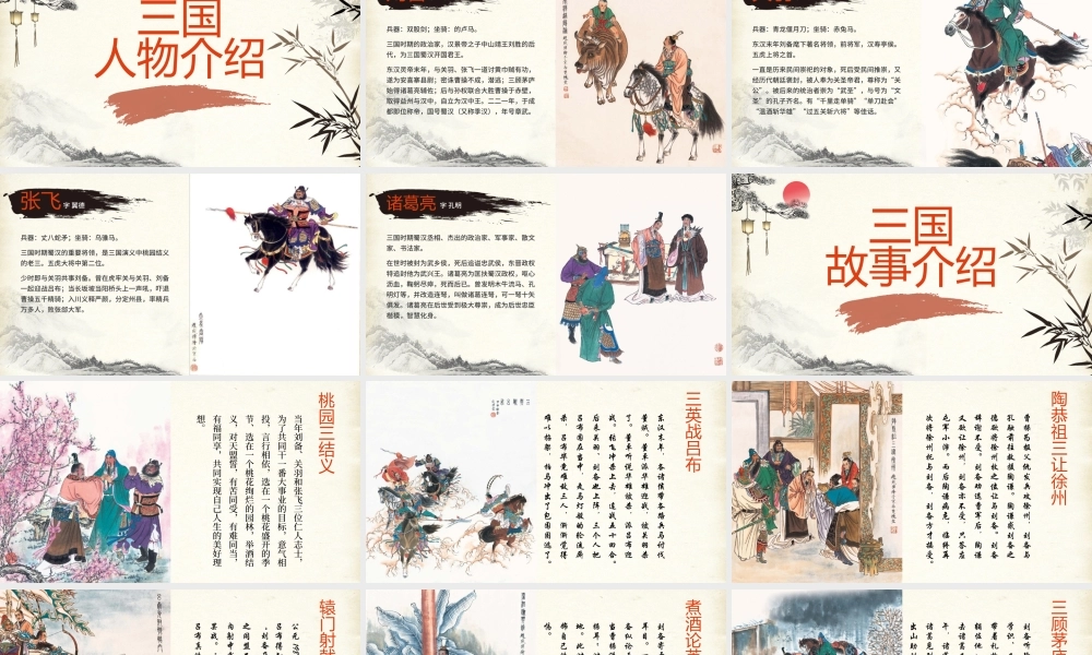 2021四大名著之三国演义名著导读介绍PPT.pptx