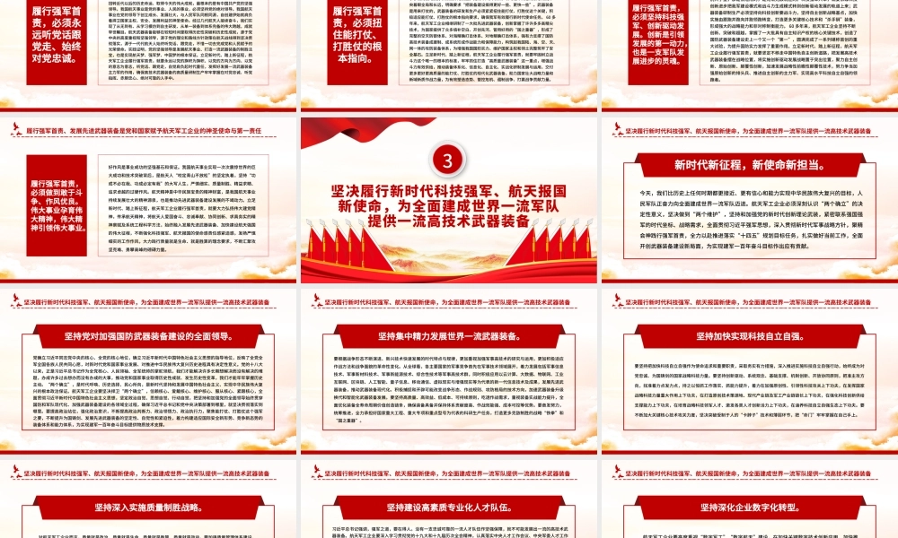 2022坚定不移履行好强军首责PPT简约党政风党员干部学习教育专题党课课件.pptx