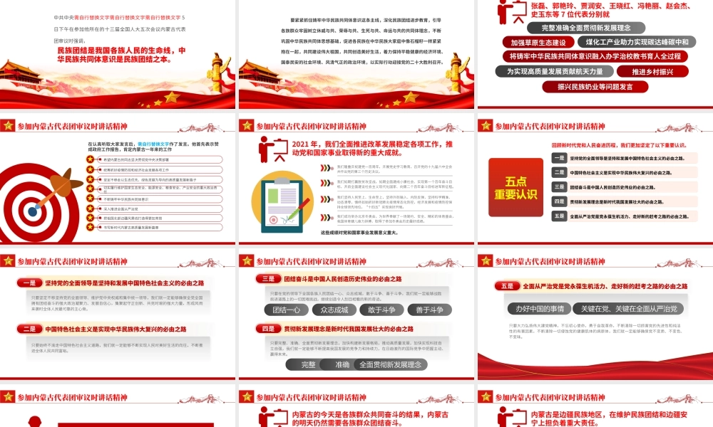 2022两会参加内蒙古代表团审议.pptx
