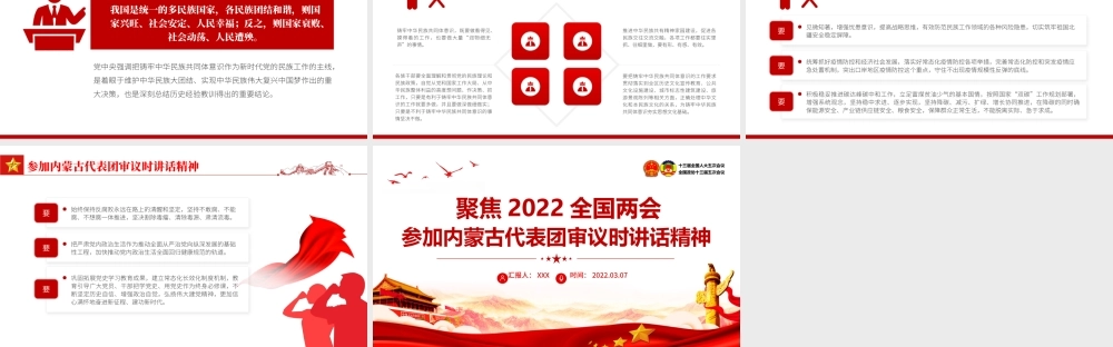 2022两会参加内蒙古代表团审议.pptx