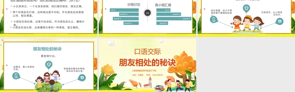 2022朋友相处的秘诀PPT口语交际小学四年级语文下册部编人教版教学课件.pptx