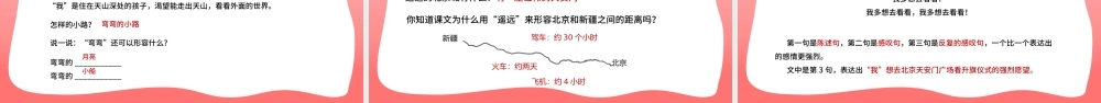 2022我多想去看看PPT卡通风课文第2课小学一年级语文下册人教版教学课件.pptx