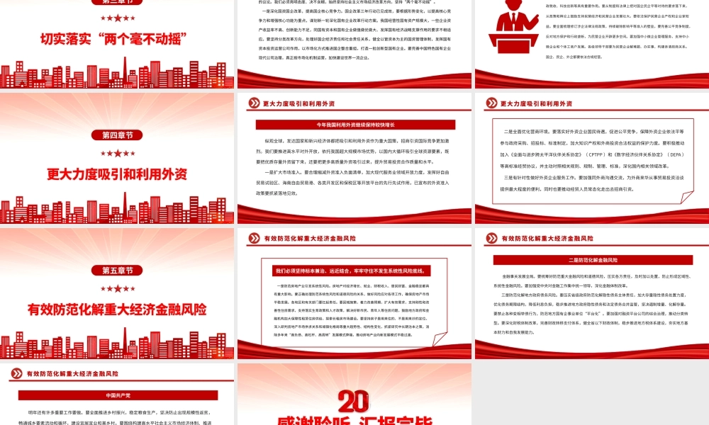 2023当前经济工作的几个重大问题PPT大气精美风党员干部学习教育专题党课课件.pptx
