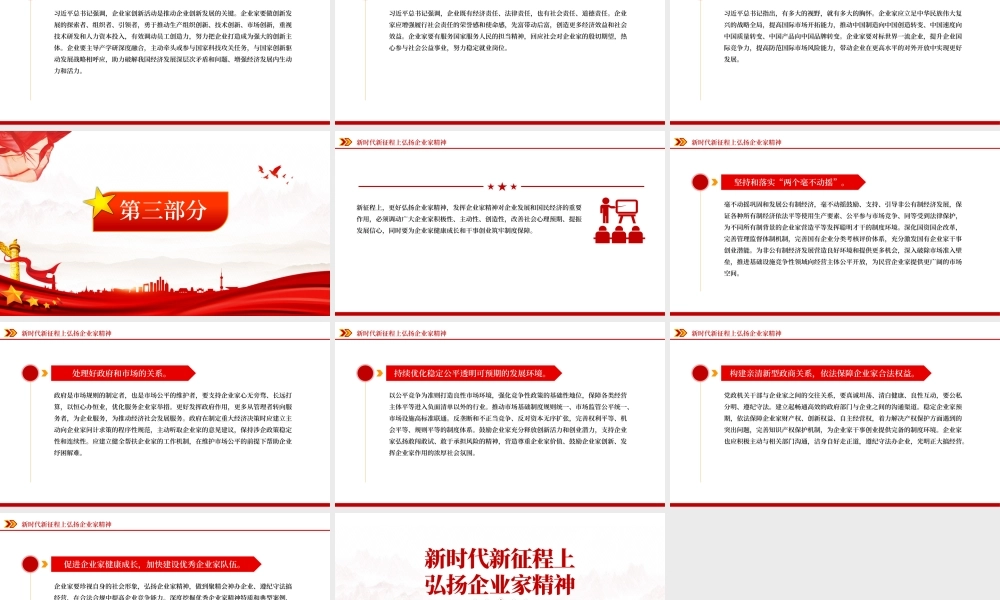 2024新时代新征程上弘扬企业家精神PPT课件下载.pptx