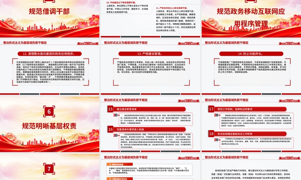 2025年整治形式主义为基层减负若干规定PPT课件.pptx