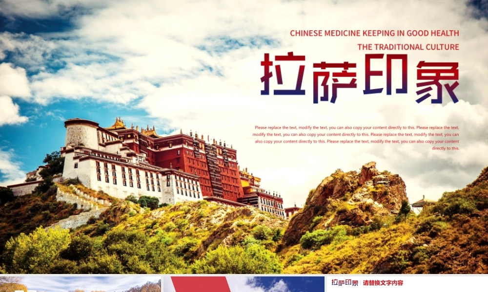 布达拉宫西藏文化西藏旅游ppt.pptx