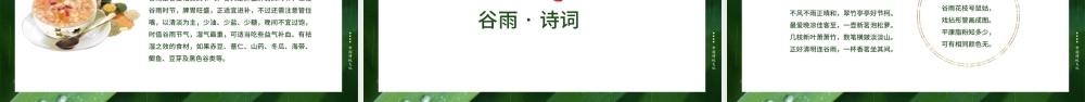 传统文化二十四节气时尚简约谷雨节介绍PPT.pptx