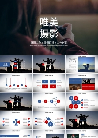 创意简约时尚摄影摄像ppt.pptx