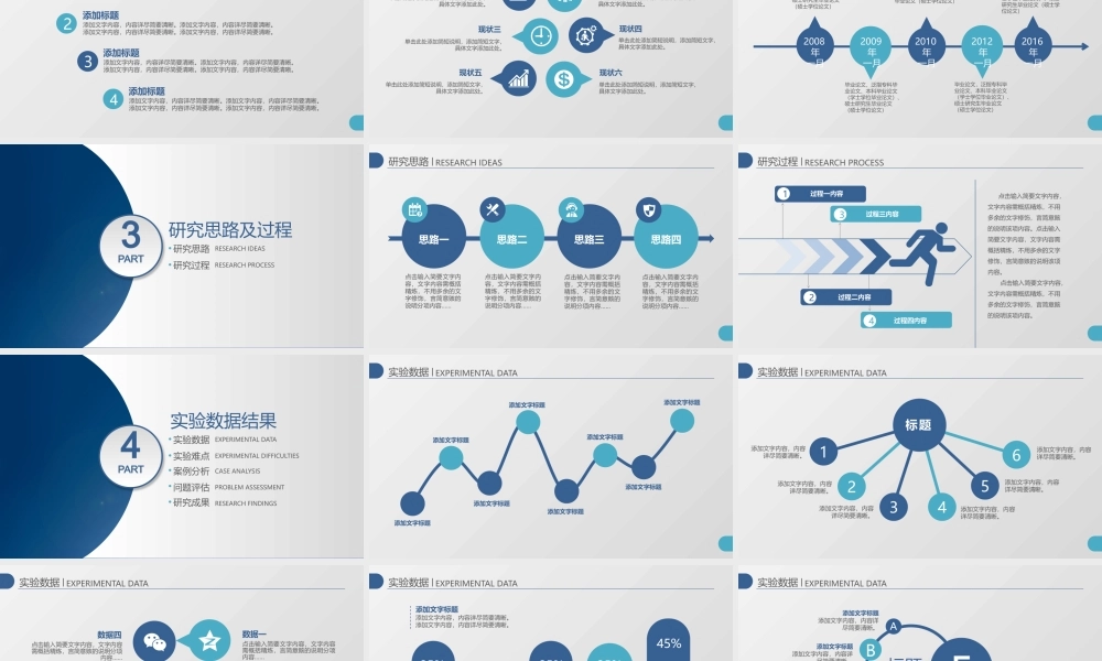 创意简约实用毕业论文答辩动态PPT模板.pptx