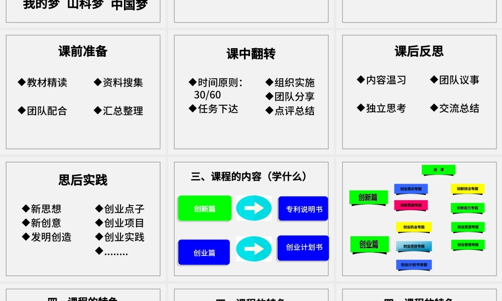 大学生职业规划创新创业教育说课课件ppt.pptx