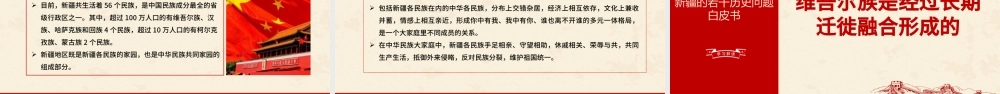 地域党课之新疆的若干历史问题新疆党课ppt.pptx