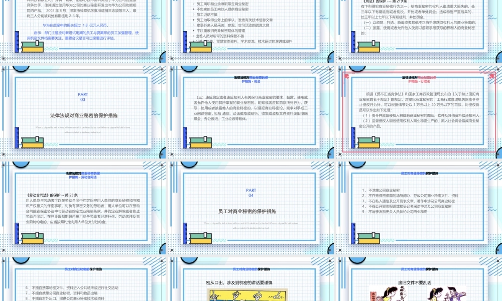 电脑与文件保密培训PPT模板.pptx