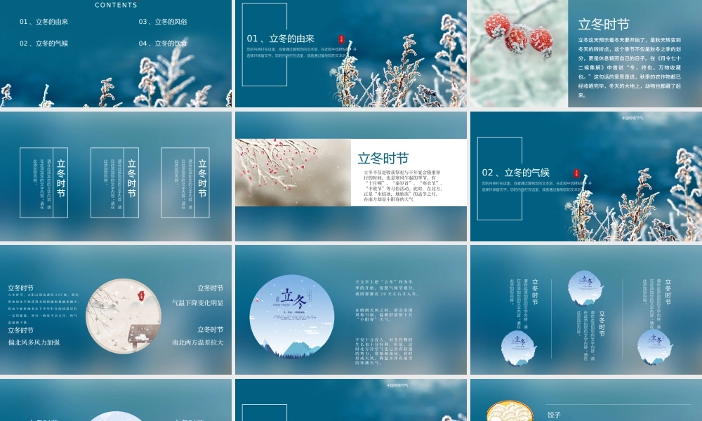 二十四节气之立冬.pptx
