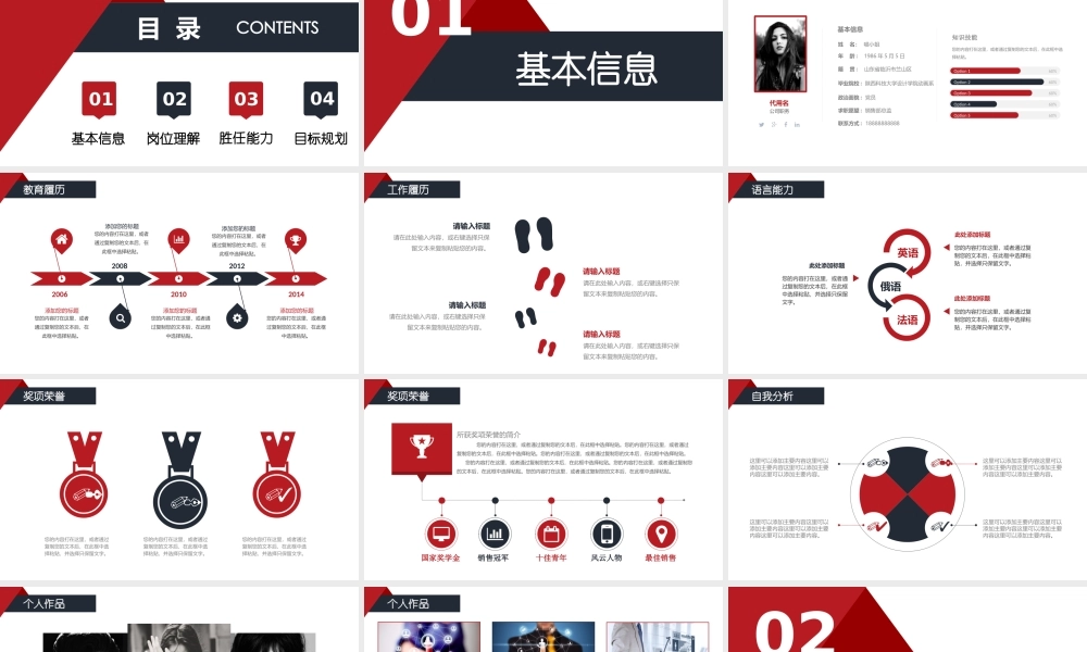 个人岗位竞聘模板.pptx